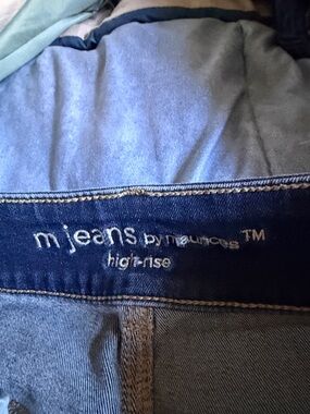 High-Rise Men's Blue Jeans